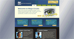 Desktop Screenshot of megacircuits.com